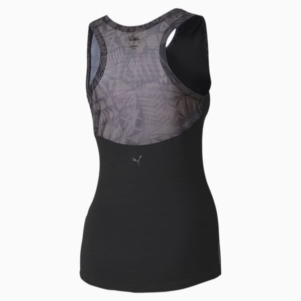 Studio Women's Graphic Mesh Tank, Puma Black, extralarge