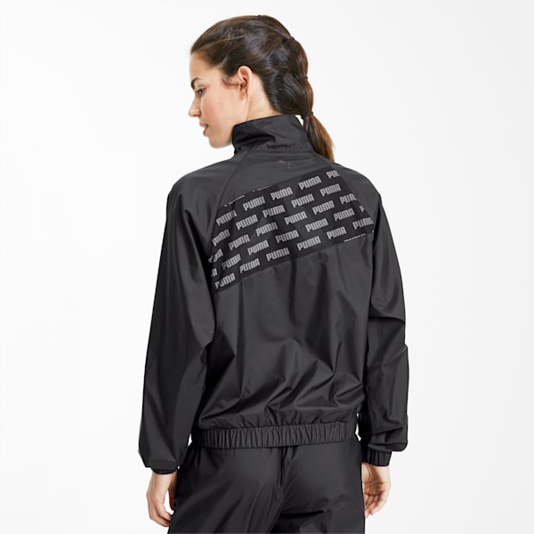 Feel It Woven Windbreaker Women's Training Jacket, Puma Black, extralarge-IND