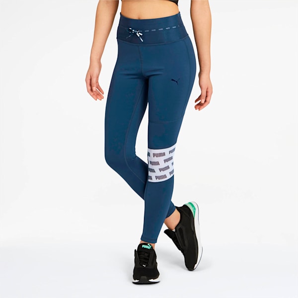 Feel It Women's Mesh 7/8 Leggings, Dark Denim, extralarge