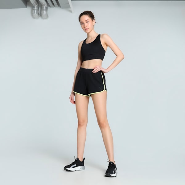 Feel It Elastic Women's Training Shorts, Puma Black, extralarge-IND