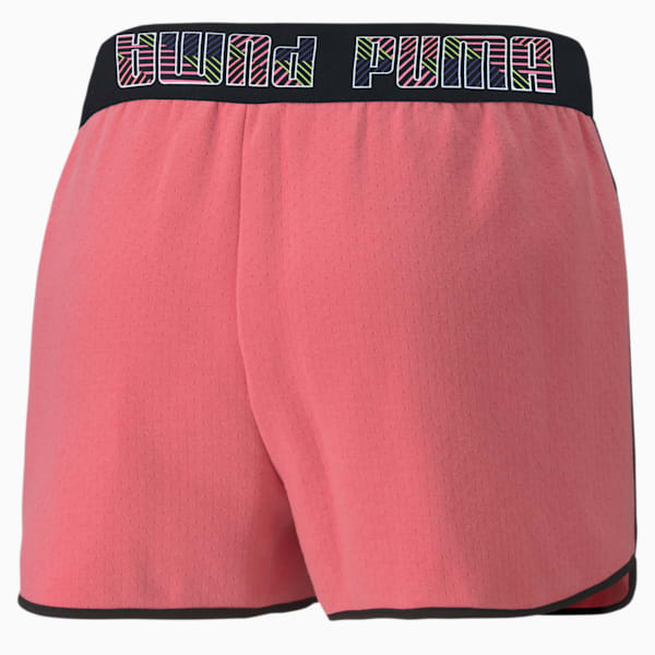 Feel It Women's Elastic Shorts, Bubblegum, extralarge