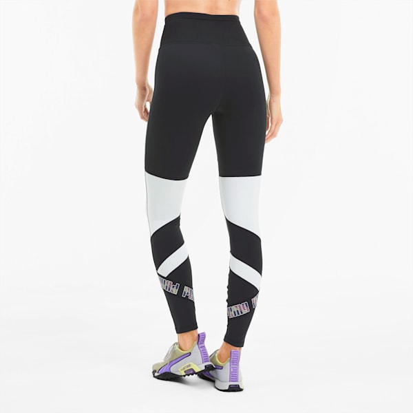 Puma black and white leggings shop