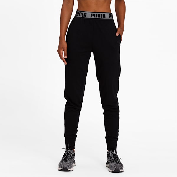Logo Women's Training Sweatpants, Puma Black, extralarge-IND