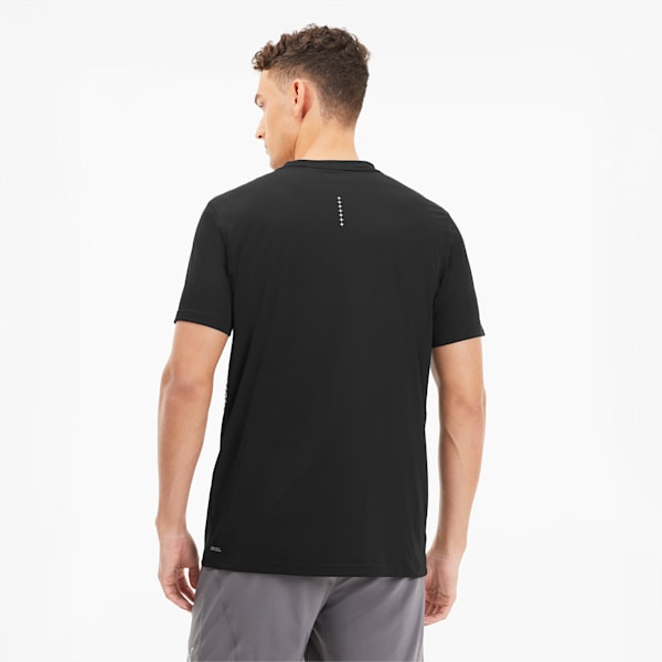 Last Lap Men's Graphic Cat Tee, Puma Black, extralarge