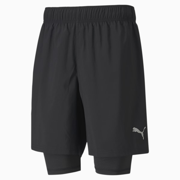 Last Lap 2-in-1 Men's Running Shorts, Puma Black, extralarge