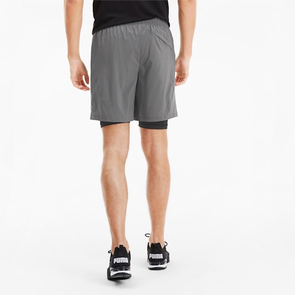 Last Lap 2-in-1 Men's Running Shorts, CASTLEROCK-Puma Black, extralarge