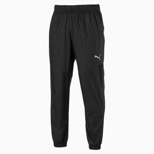 Reactive Men's Woven Training Pants, Puma Black, extralarge