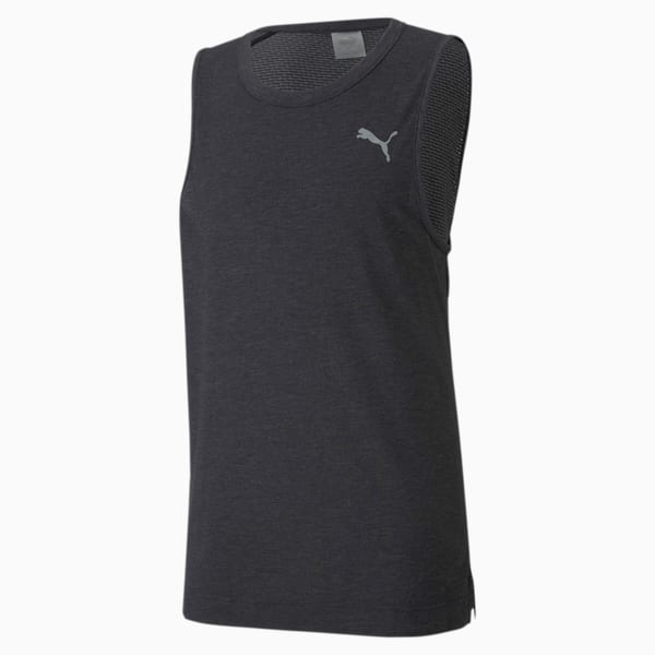 Reactive Men's Training Tank, Dark Gray Heather, extralarge