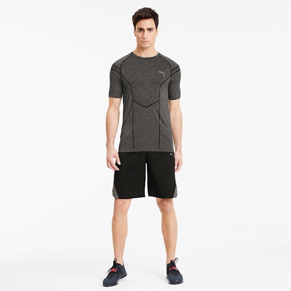 Reactive evoKNIT Men's Training Tee, Puma Black Heather, extralarge