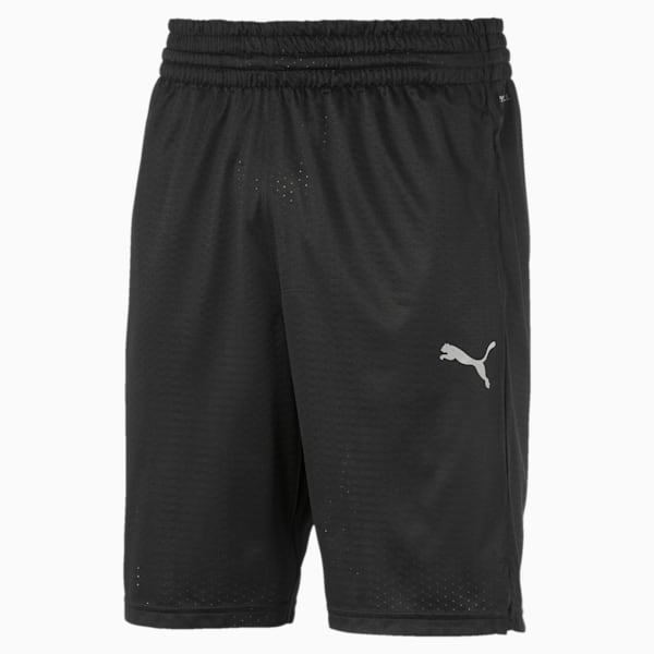 Reactive Men's Knitted Training Shorts, Puma Black, extralarge