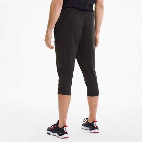 Reactive Men's 3/4 Knitted Pants, Puma Black, extralarge