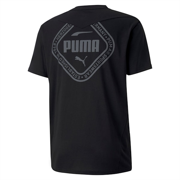 Collective Tri-blend Men's Training T-Shirt, Puma Black-white print