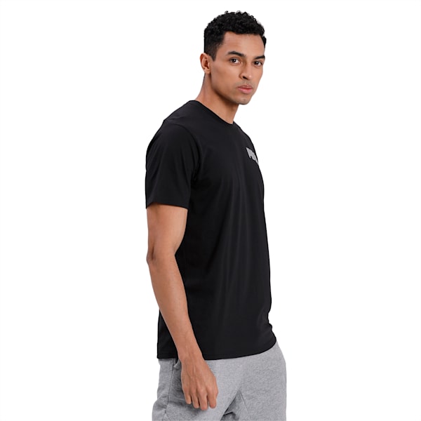 Collective Tri-blend Men's Training T-Shirt, Puma Black-white print