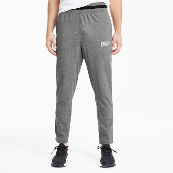 Collective Men's Warm Up Sweatpants, Medium Gray Heather, extralarge