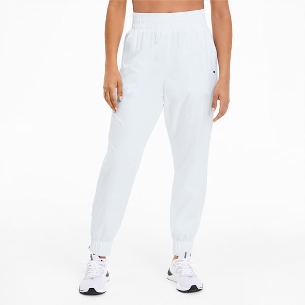 PUMA Women's Woven Pants, Puma White, extralarge