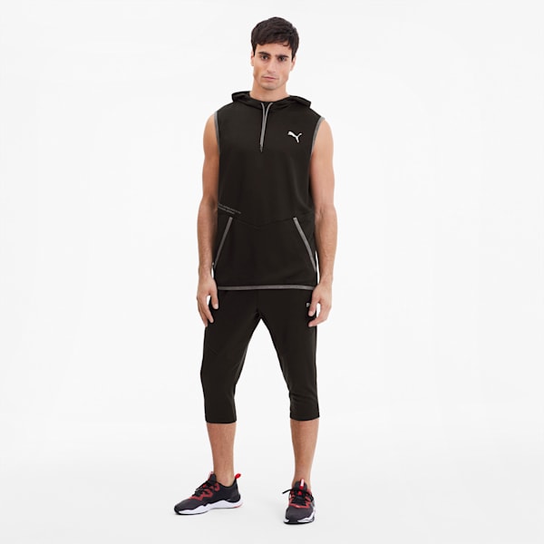 Reactive Men's Sleeveless Training Hoodie, Puma Black, extralarge