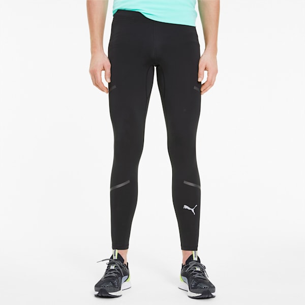 Men's Basic Running Tights - Black