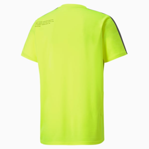 PUMA x FIRST MILE Men's Training Tee, Yellow Alert, extralarge