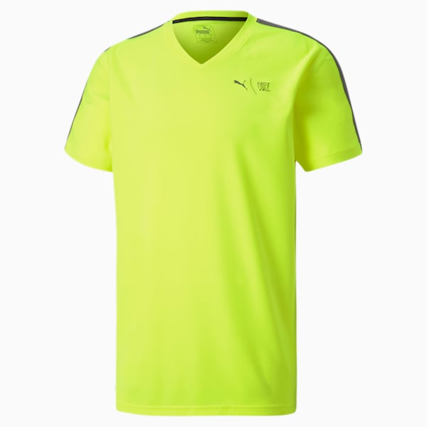 PUMA x FIRST MILE Men's Training Tee, Yellow Alert, extralarge