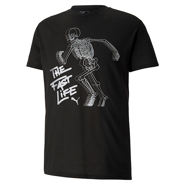 PUMA Graphic dryCELL Men's Training T-Shirt, Puma Black, extralarge-IND