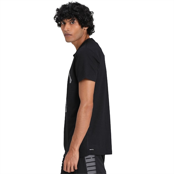 PUMA Graphic dryCELL Men's Training T-Shirt, Puma Black, extralarge-IND