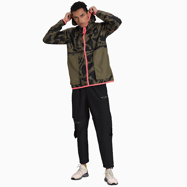 PUMA x FIRST MILE 2-in-1 Running Jacket, Burnt Olive