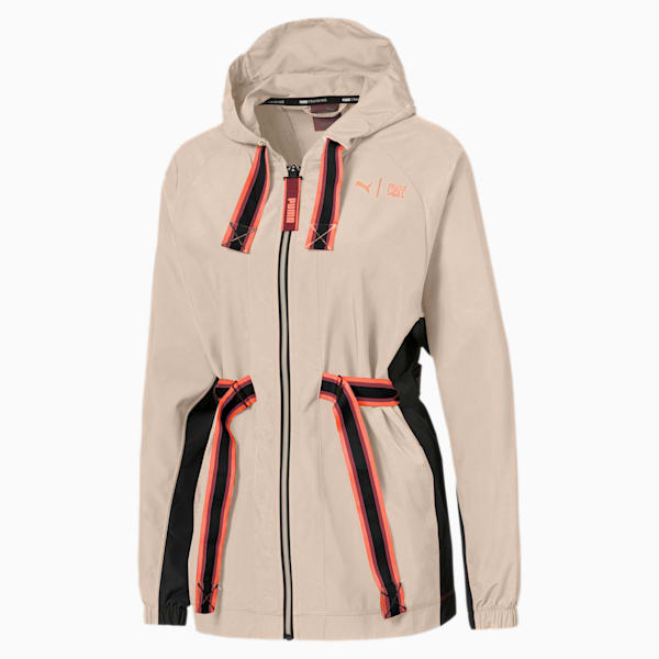 PUMA x FIRST MILE Women's Anorak, Tapioca-Puma Black, extralarge