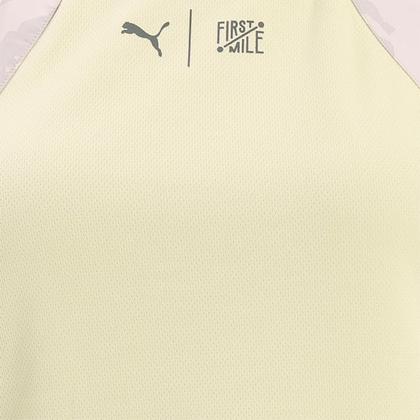 PUMA x FIRST MILE Women's Training Tank, Sunny Lime-Camo Prt, extralarge-IND