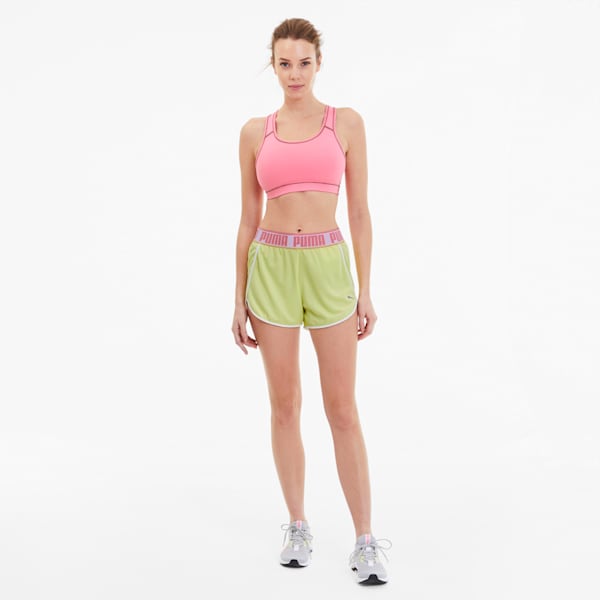 Last Lap Women's Knitted Shorts, Sunny Lime, extralarge