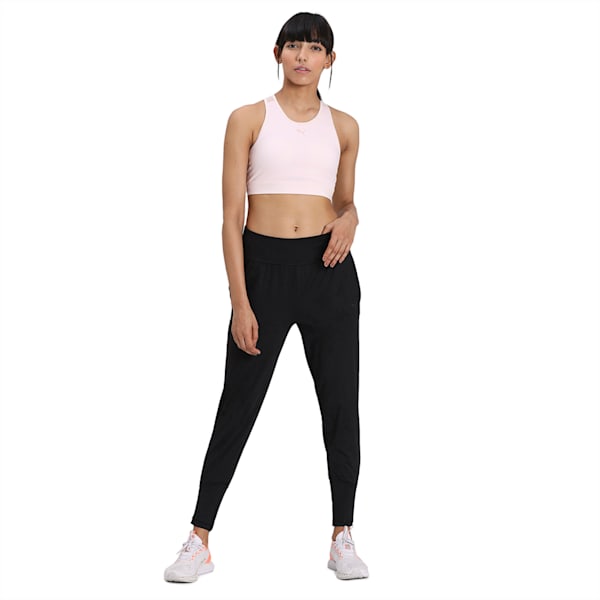 Studio Tapered Women's Pant, Puma Black, extralarge-IND
