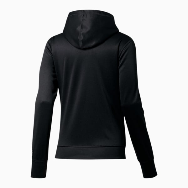 After Glow Women's Full Zip Hoodie, Puma Black, extralarge