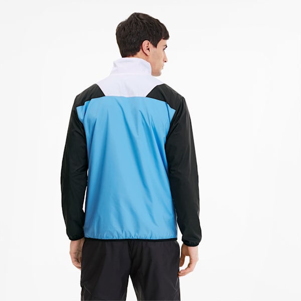 Reactive Men's Track Jacket, Ethereal Blue-Puma Black-Puma White, extralarge