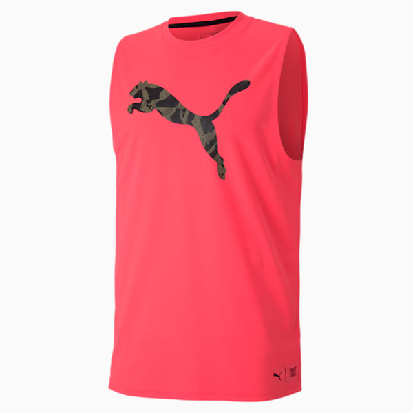 PUMA x FIRST MILE Men's Sleeveless Training Tank, Ignite Pink, extralarge