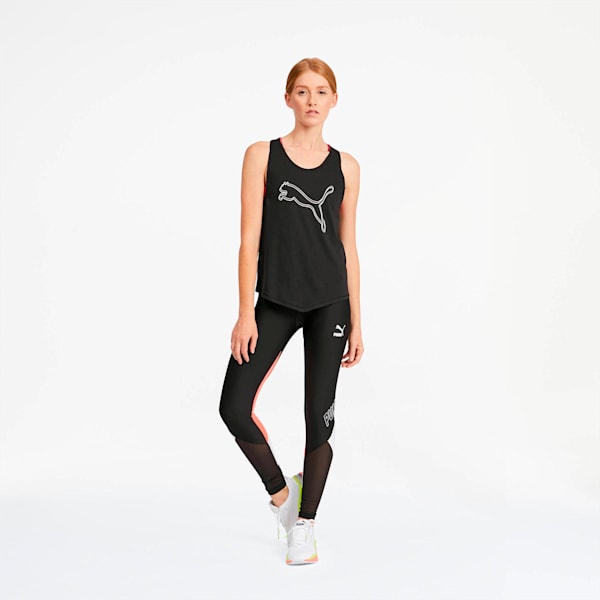 METALUX Feel It Women's Tank, Puma Black, extralarge