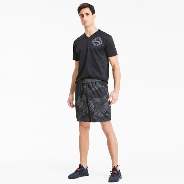 All-Over Print Woven dryCELL Men's Training Shorts, CASTLEROCK-AOP, extralarge-IND