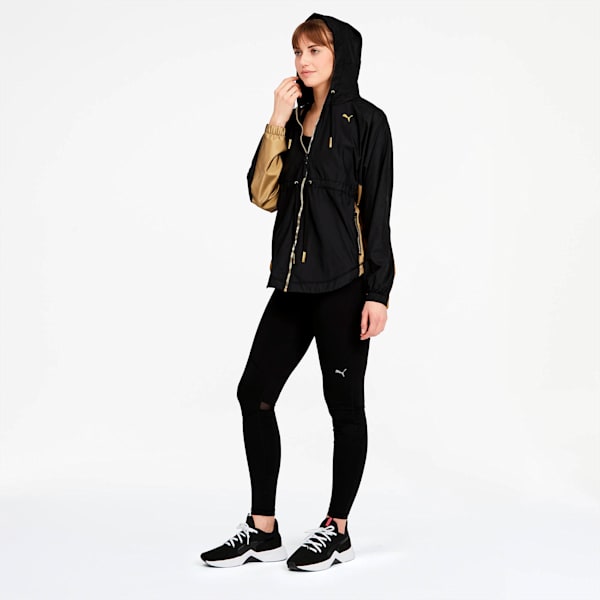 Metal Splash Women's Anorak, Puma Black, extralarge