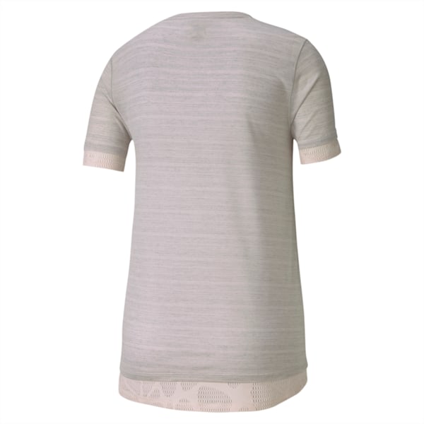 Studio Mixed Women's Lace T-Shirt, Rosewater
