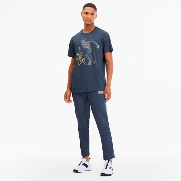 PUMA Graphic Men's T-Shirt, Dark Denim, extralarge-IND
