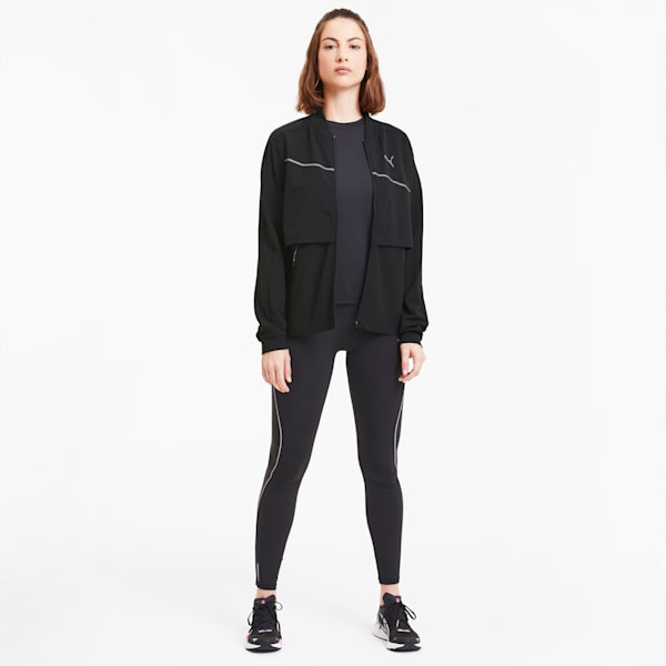Run Ultra Reflective Tec dryCELL Women's Jacket, Puma Black, extralarge-IND