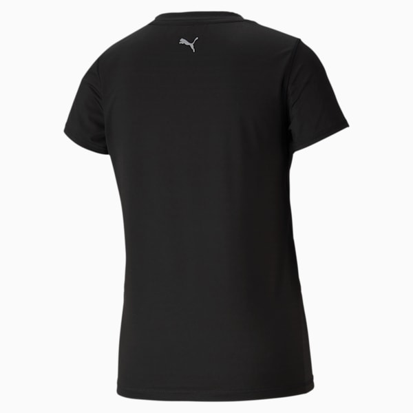 Short Sleeve Women's Running T-Shirt, Puma Black