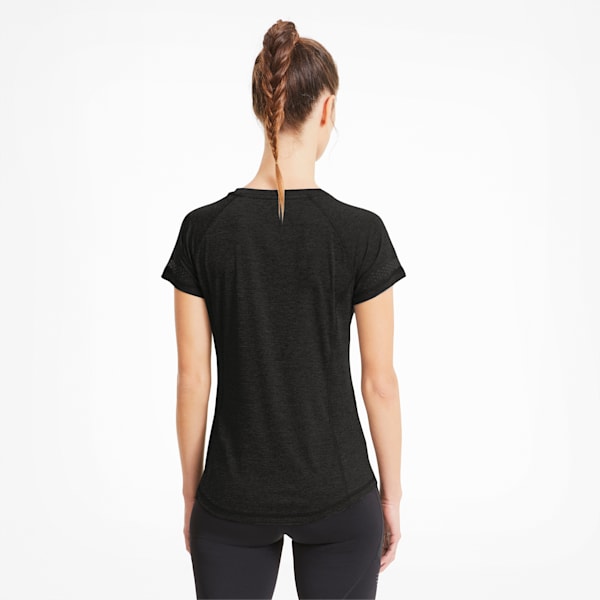Runner ID dryCELL Women's Running Fitted T-Shirt, Puma Black Heather, extralarge-IND