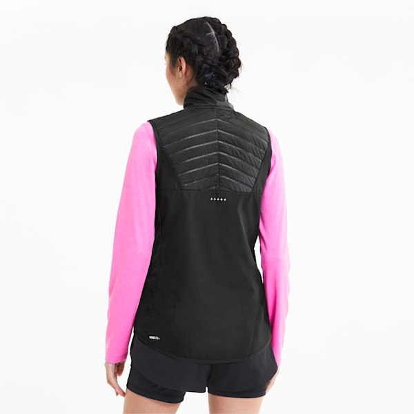 Favourite windCELL Women's Running Puffer Vest, Puma Black, extralarge-IND