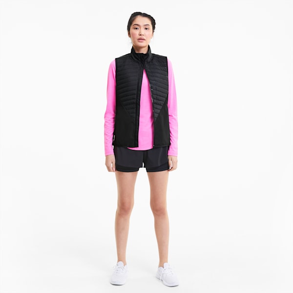 Favourite windCELL Women's Running Puffer Vest, Puma Black, extralarge-IND
