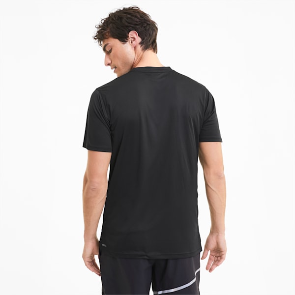 Run Men's Graphic Cat Tee, Puma Black-QUIET SHADE, extralarge