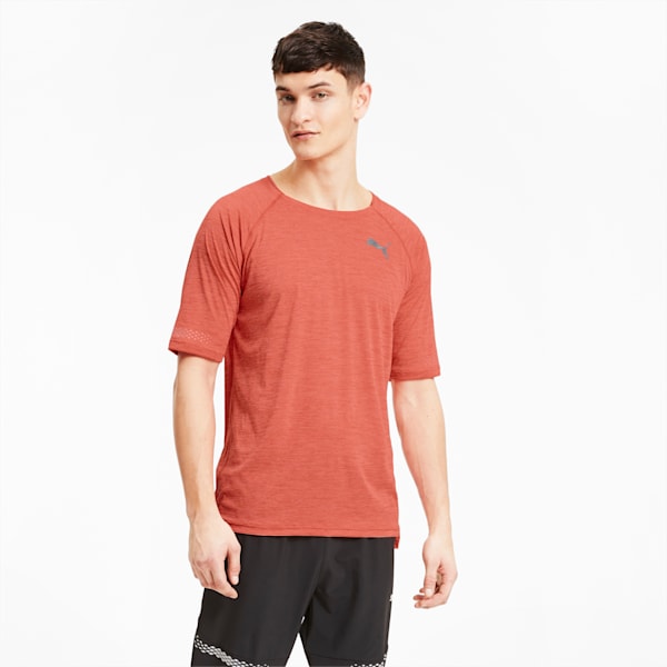 Runner ID Short Sleeve Men's Running T-Shirt, Warm Earth, extralarge-IND