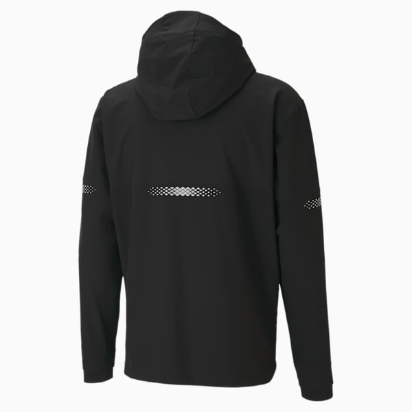 Runner ID Hooded dryCELL Men's Running Jacket, Puma Black, extralarge-IND