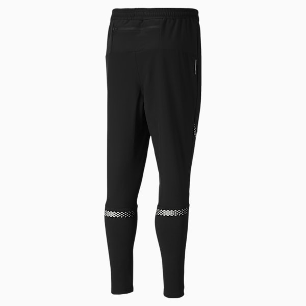 Runner ID Tapered dryCELL Men's Running Pants, Puma Black, extralarge-IND