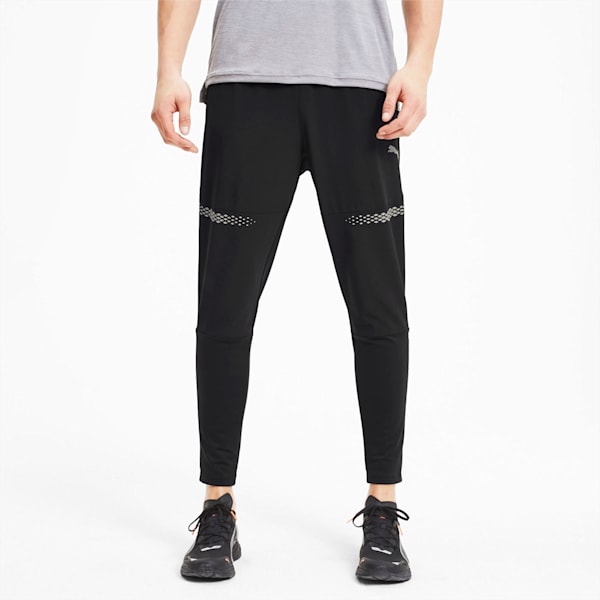 Runner ID Men's Tapered Pants, Puma Black, extralarge