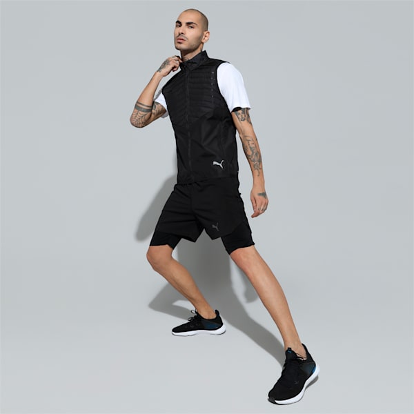 Favourite windCELL Men's Puffer Running Performance Vest, Puma Black, extralarge-IND