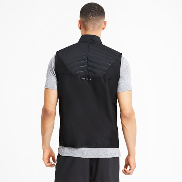 Favourite windCELL Men's Puffer Running Performance Vest, Puma Black, extralarge-IND